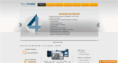 Desktop Screenshot of fourtrade.com.br
