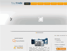 Tablet Screenshot of fourtrade.com.br